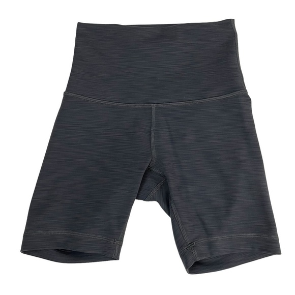 lululemon athletica Wunder Train High Rise Short 8” Heathered Graphite Grey - Picture 6 of 14